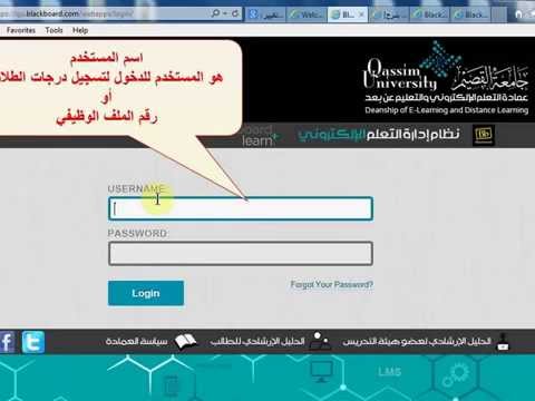 بلاك بورد الجوف - موقع بلاك بورد لجامعة الجوف