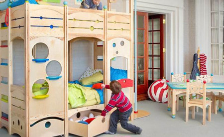 563 15 غرف اطفال صغيرة بسريرين - تصاميم غرف اطفال رائعه احلام حواء
