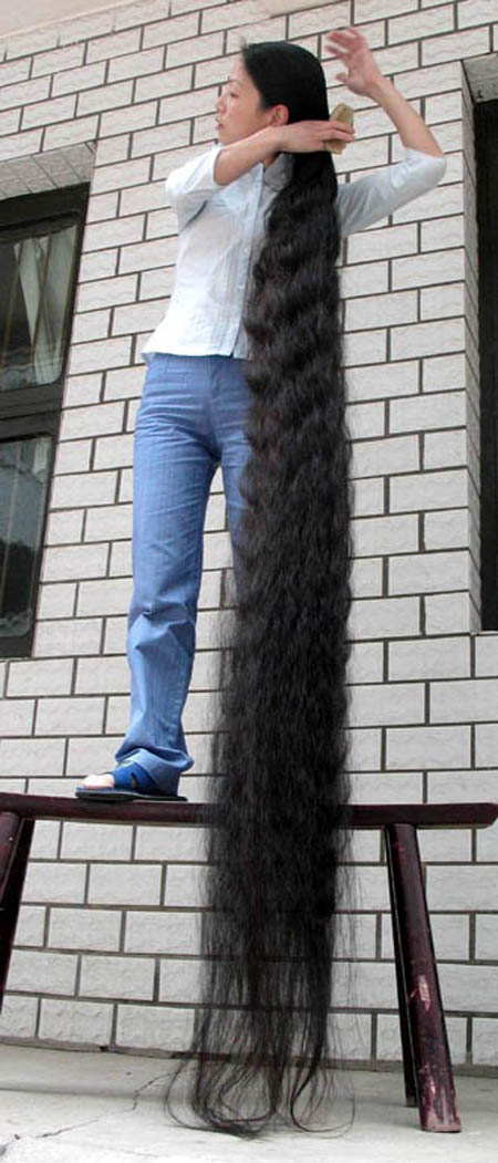 443 اكبر شعر في العالم - صور اطول شعر في العالم خولة ادهم