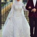 977 12 فساتين عرايس محجبات - كوني اجمل عروسة بهذه الفساتين خولة ادهم